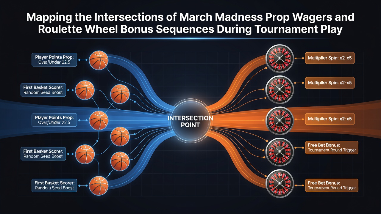 Chart illustrating credit flow patterns between prop wagers and roulette bonuses in July 2026 reviews