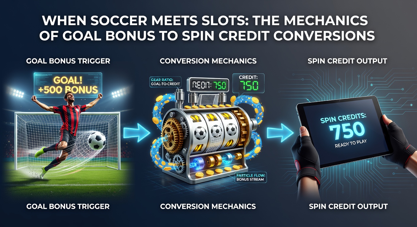 Mobile screen showing soccer live bet converting to slot spin credits in real time